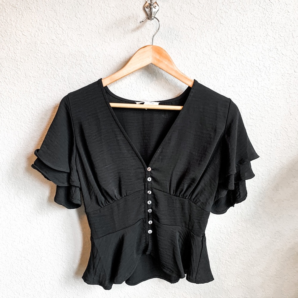 Bella Black Top
